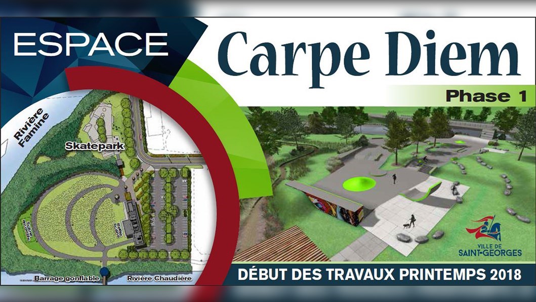 Dévoilement du parc Espace Carpe Diem en 3D
