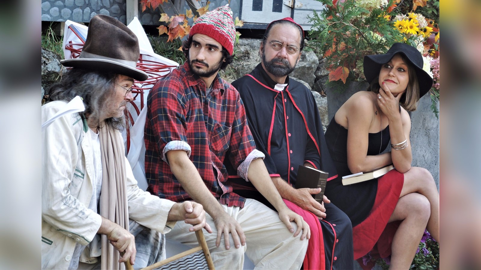 Dévoilement du banc public et de la légende de St-Joseph-des-Érables