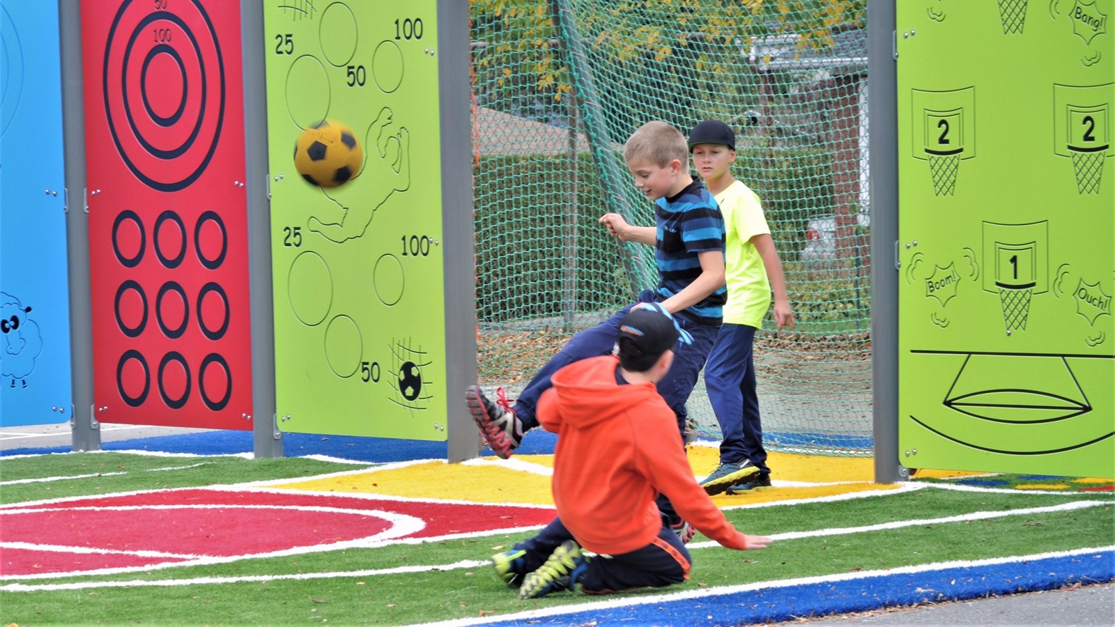 L'école Monseigneur-Fortier inaugure son nouveau terrain multisports