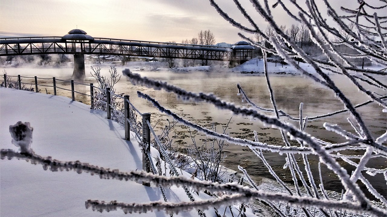 Normand DeLessard présente des paysages de Saint-Georges à -31 degrés