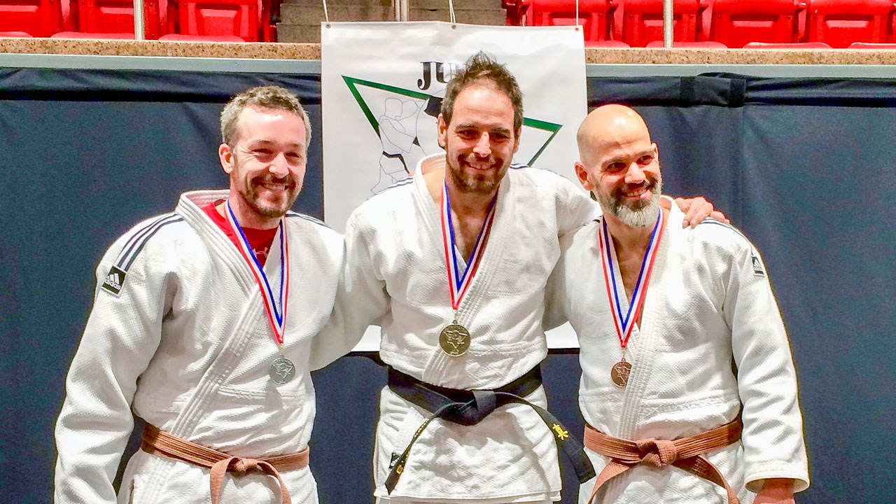 Sylvain Michaud met la main sur l'or en judo à Montréal 