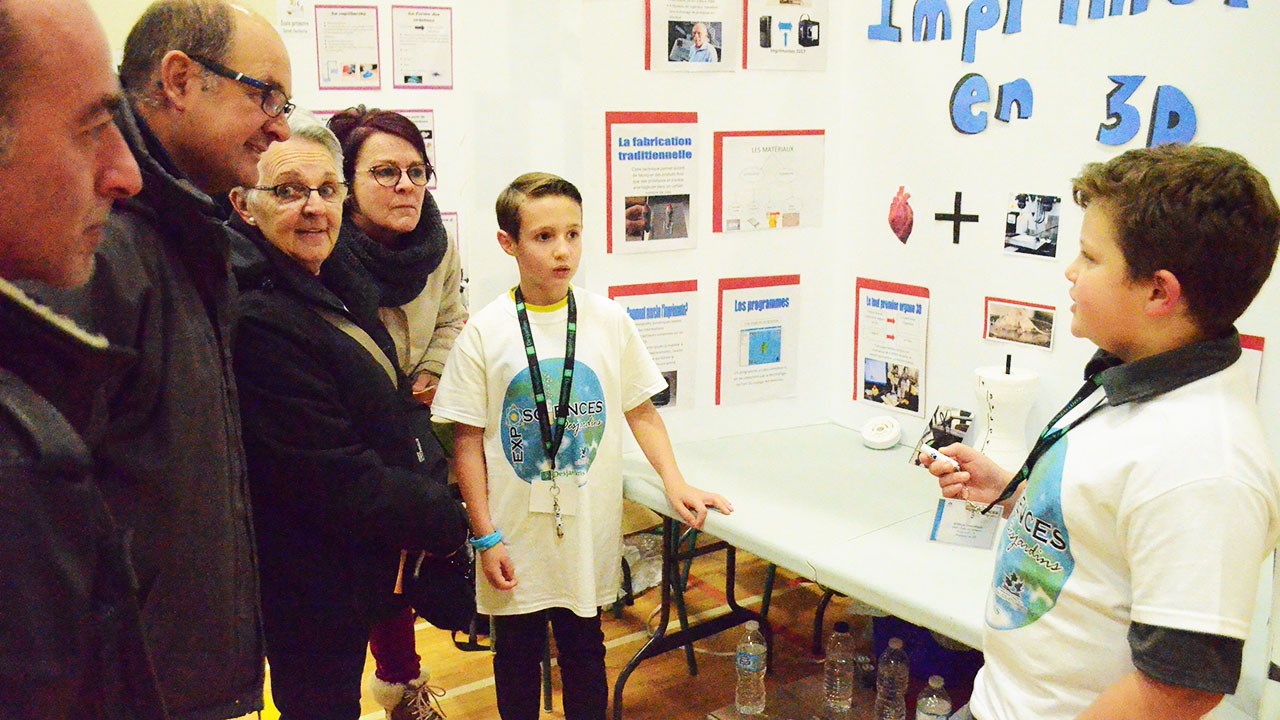 L’Expo-sciences Desjardins continue d’attirer les foules