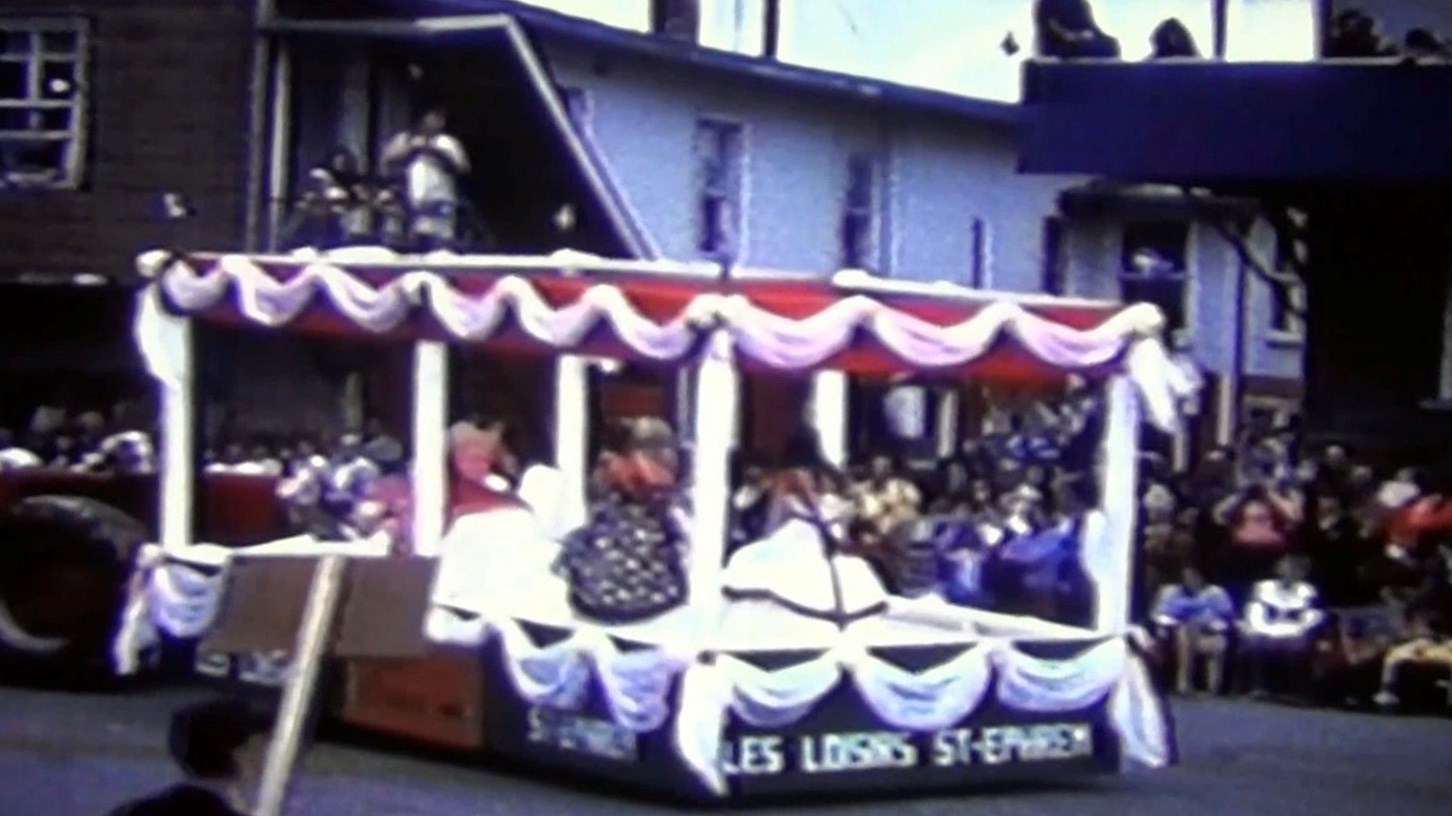 Normand DeLessard présente le festival beauceron de St-Éphrem en 1976