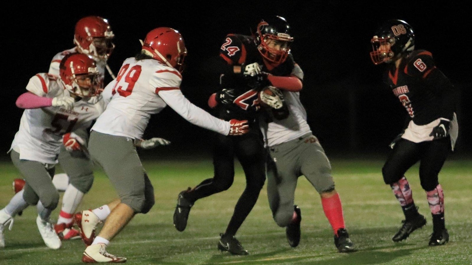 Les Dragons l'emportent contre les Centaures 