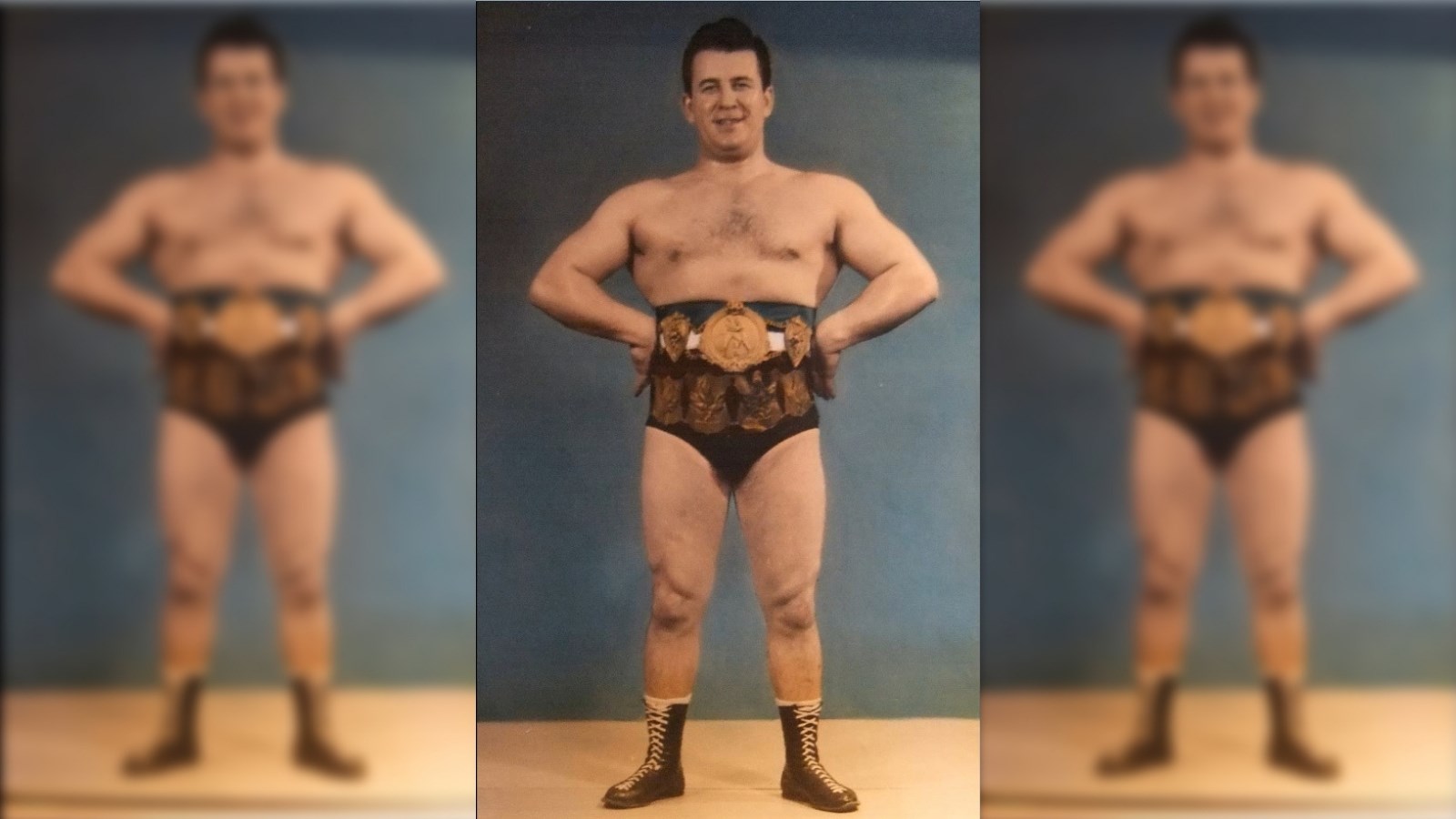 Normand DeLessard présente Laurent Fortin, ancien lutteur