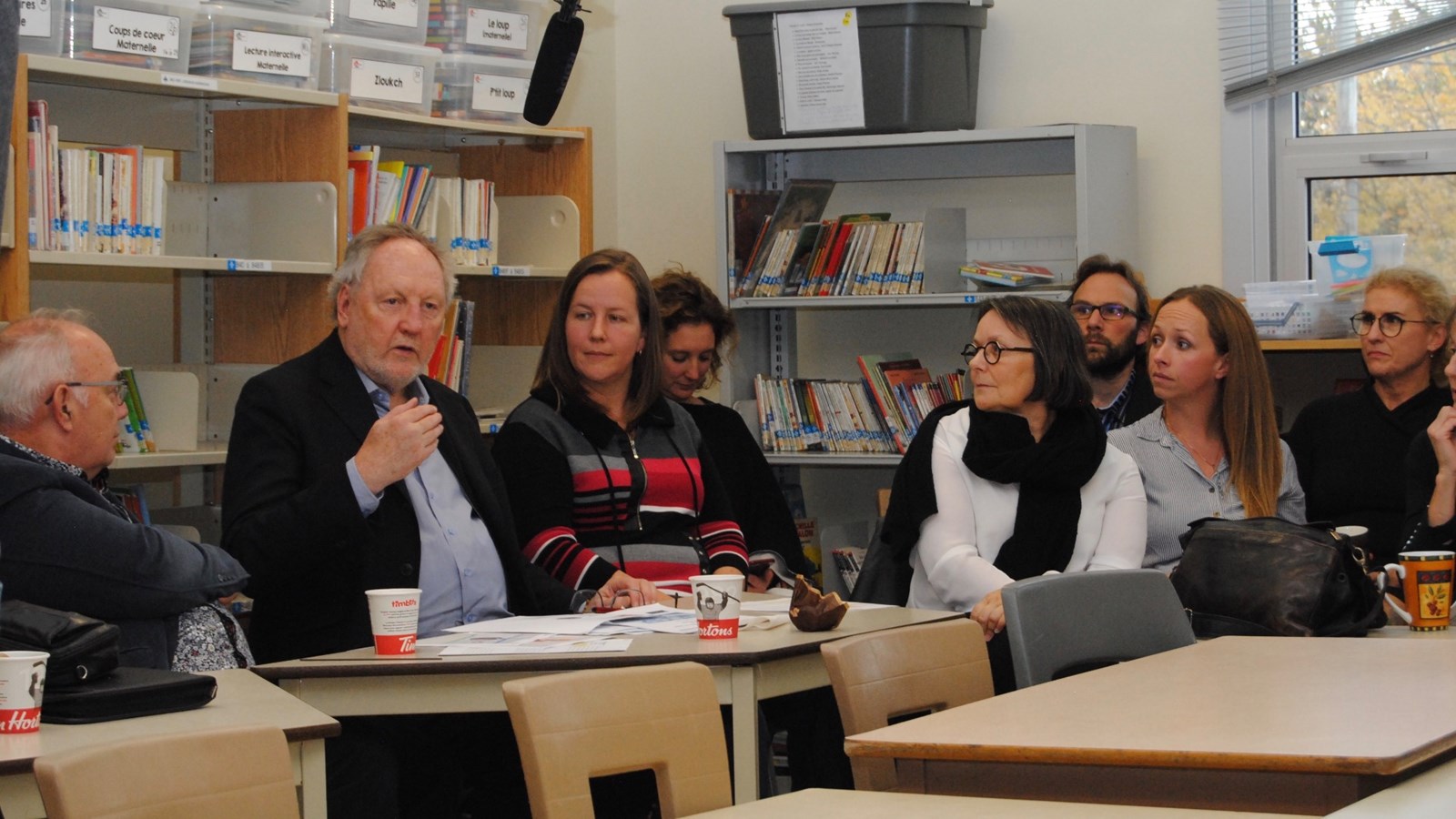 La commission scolaire de Beauce-Etchemin a reçu un grand spécialiste de l'éducation 
