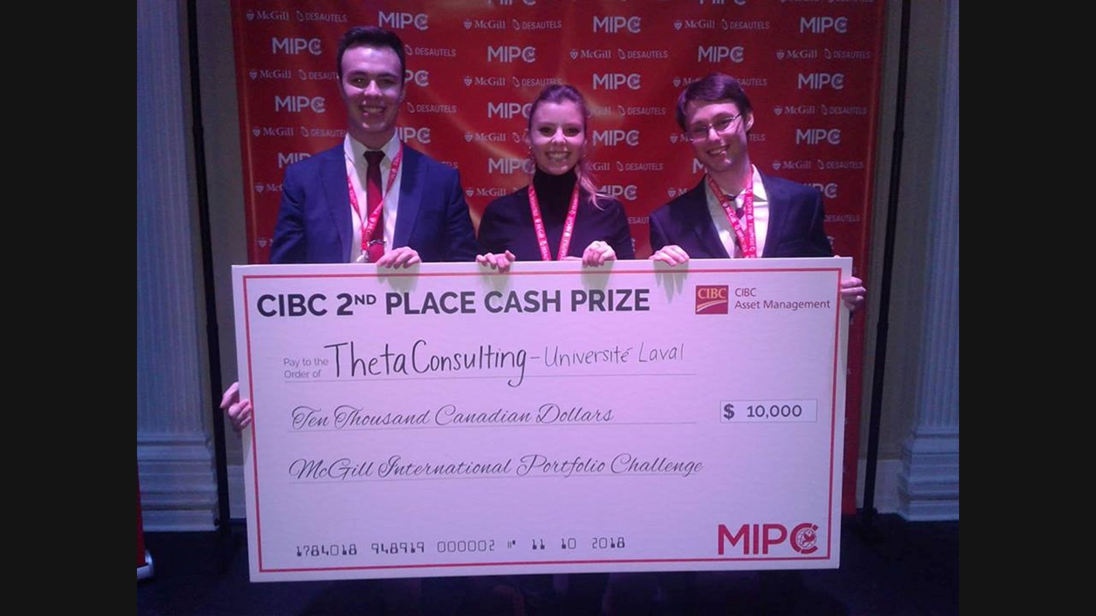 Un étudiant de la Beauce remporte un prestigieux prix avec son équipe de l'Université Laval 