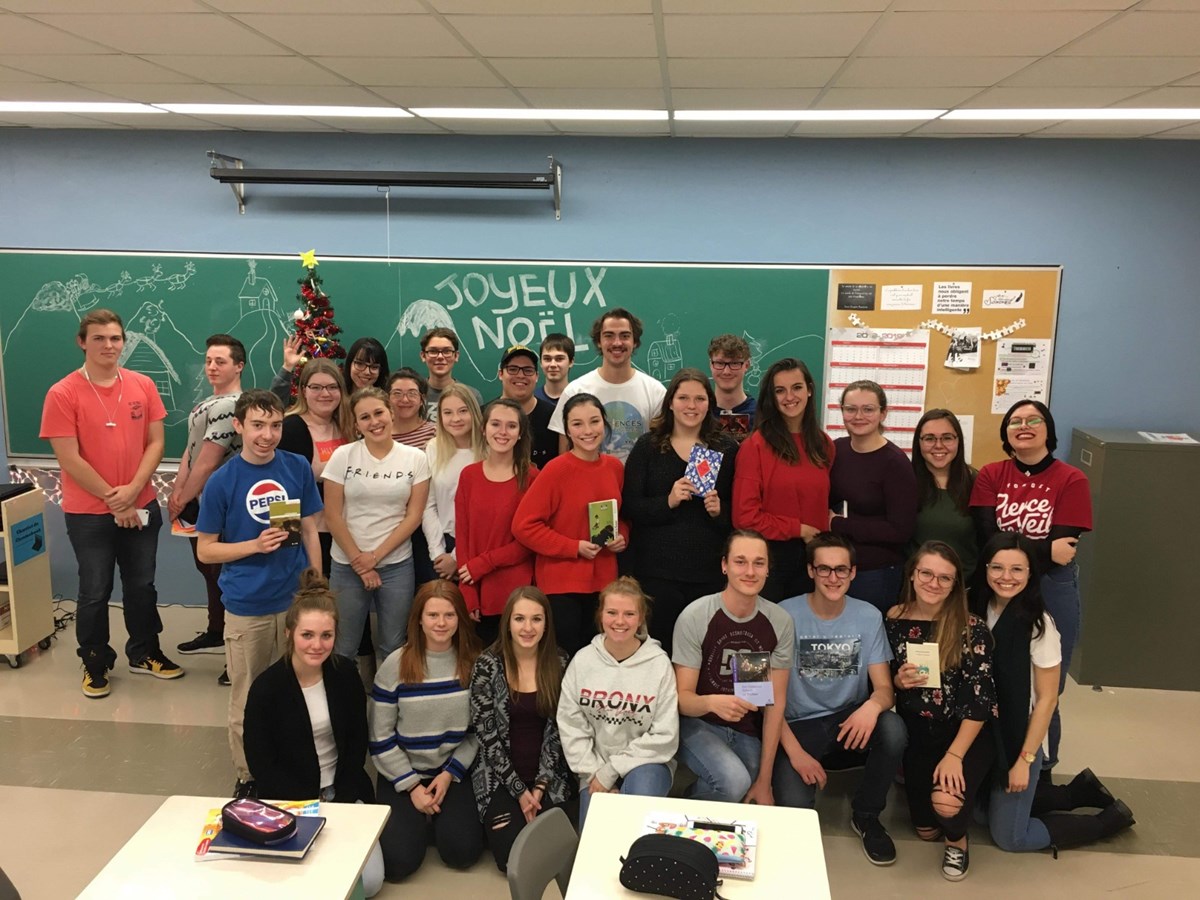 Cégep Beauce-Appalaches : des étudiants transmettent leur passion pour l’écriture