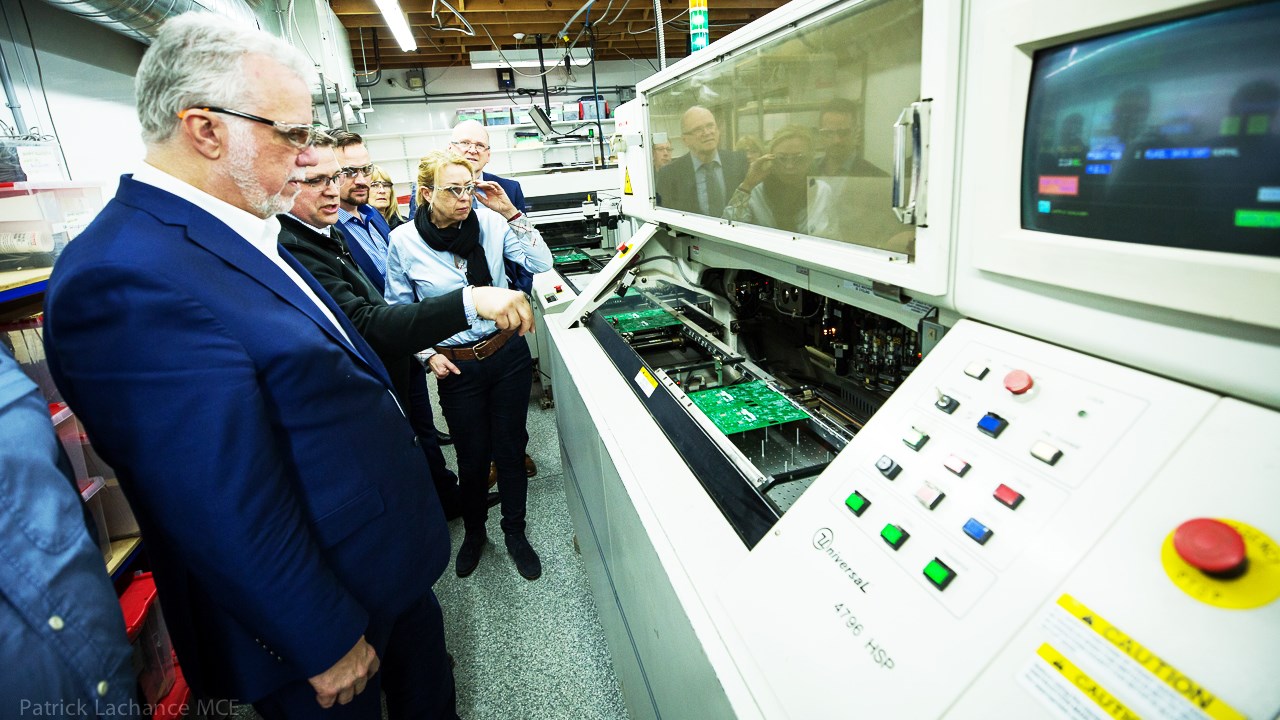 Rencontre entre le premier ministre et les entrepreneurs de la Nouvelle-Beauce