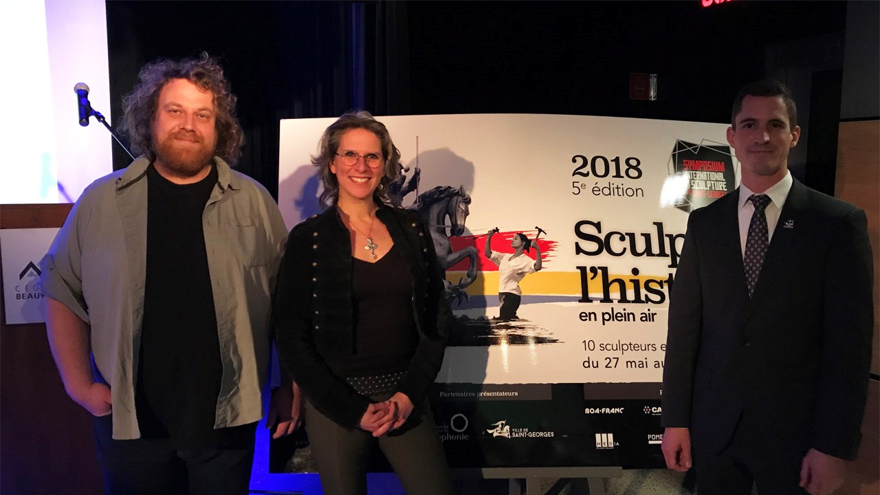 Le 5e Symposium international de la sculpture de St-Georges a dévoilé son programme