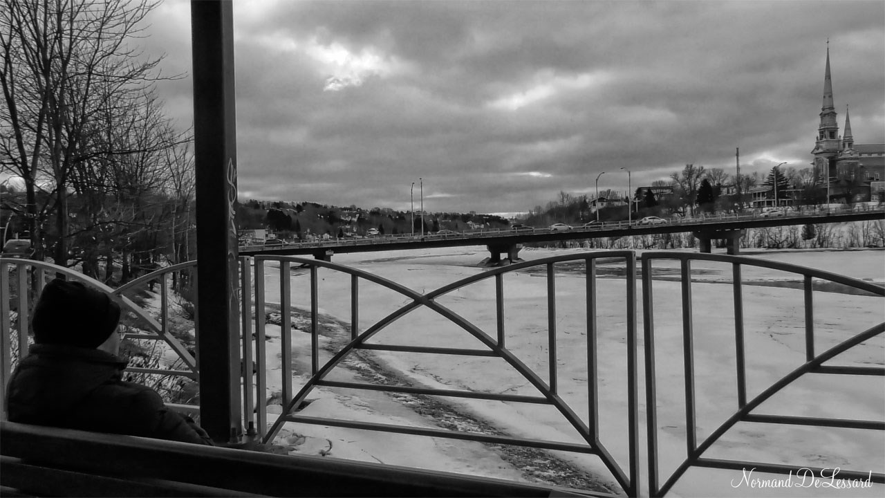 Normand DeLessard présente une vidéo de St Georges de Beauce en hiver en 2018