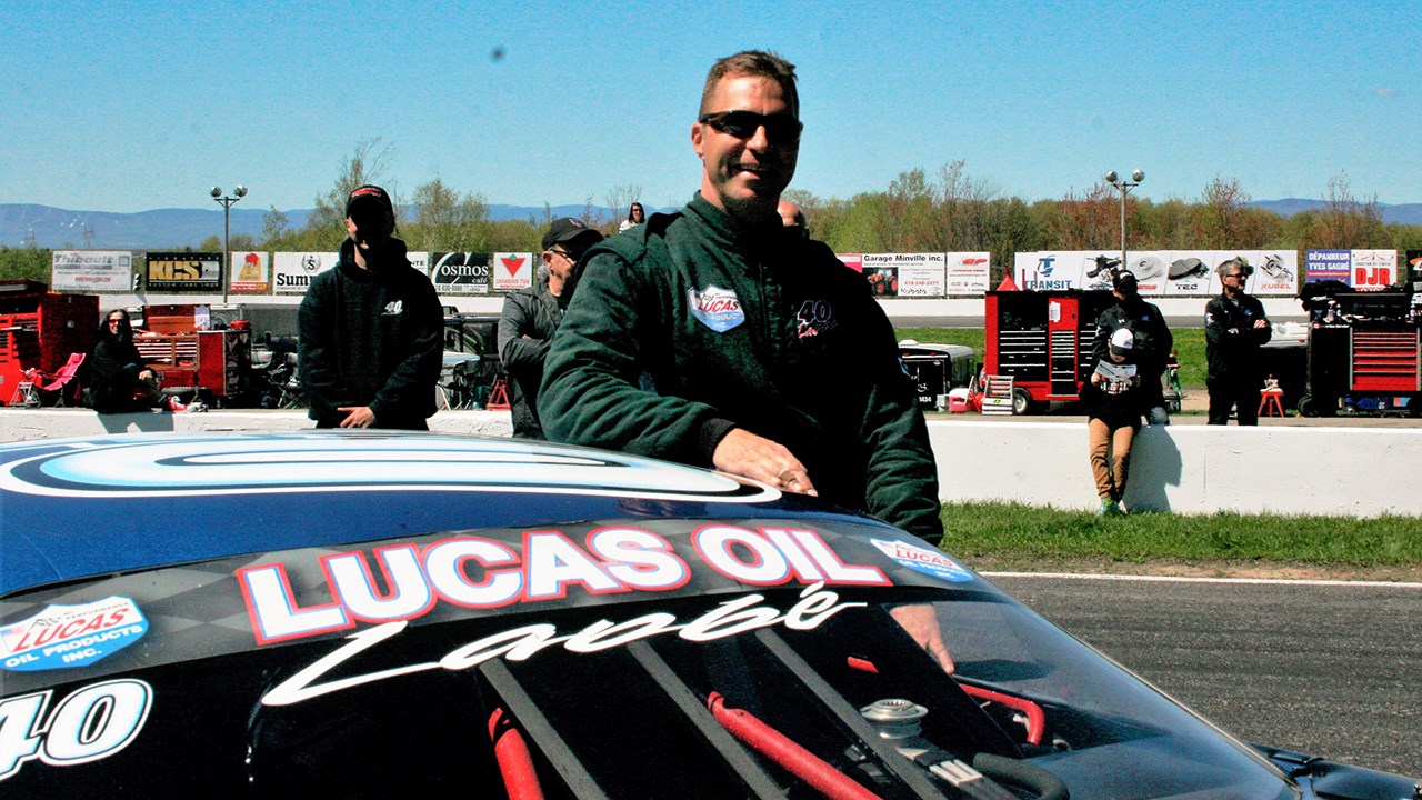 Le pilote beauceron Sylvain Labbé de retour avec la série Sportsman Québec Lucas Oil