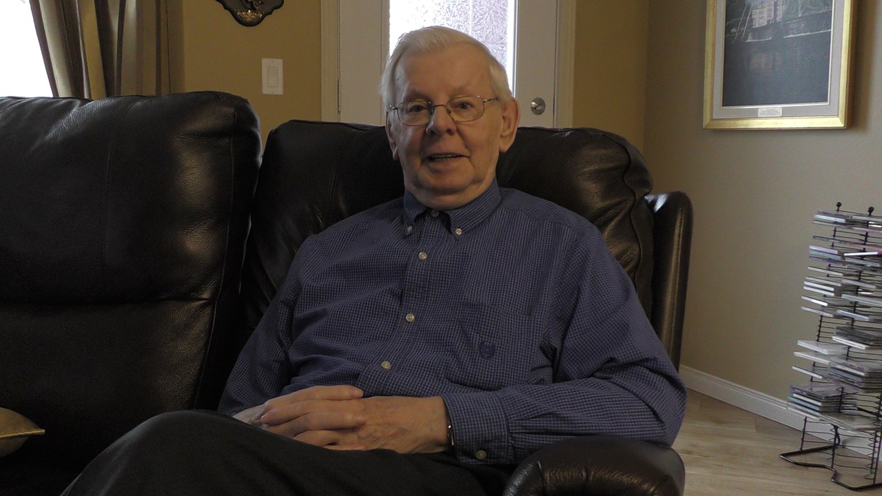 Normand DeLessard rencontre M. Fabien Roy, 90 ans, qui parle de son avenir