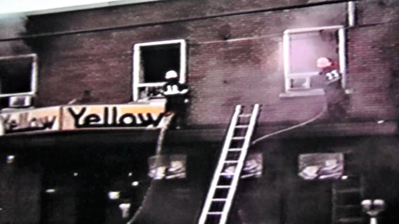 Normand DeLessard présente l'incendie chez Yellow, à St-Georges, en 1986