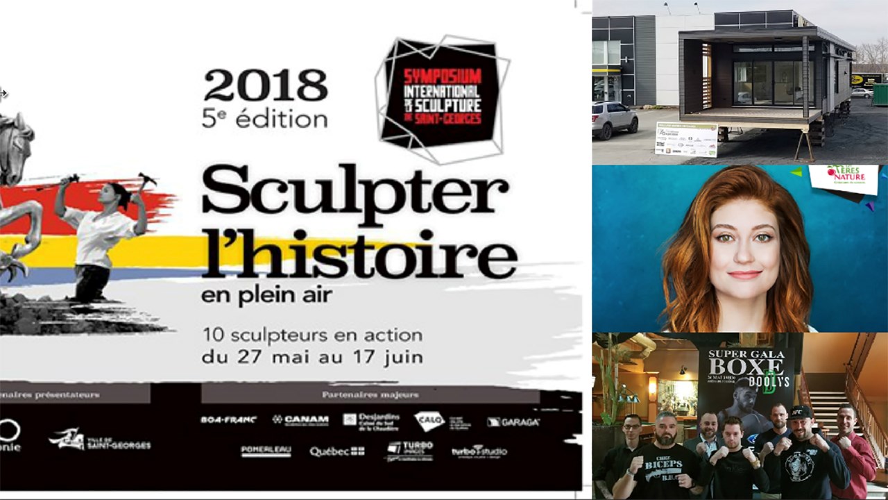 Activités à ne pas manquer en Beauce du 25 au 27 mai 2018