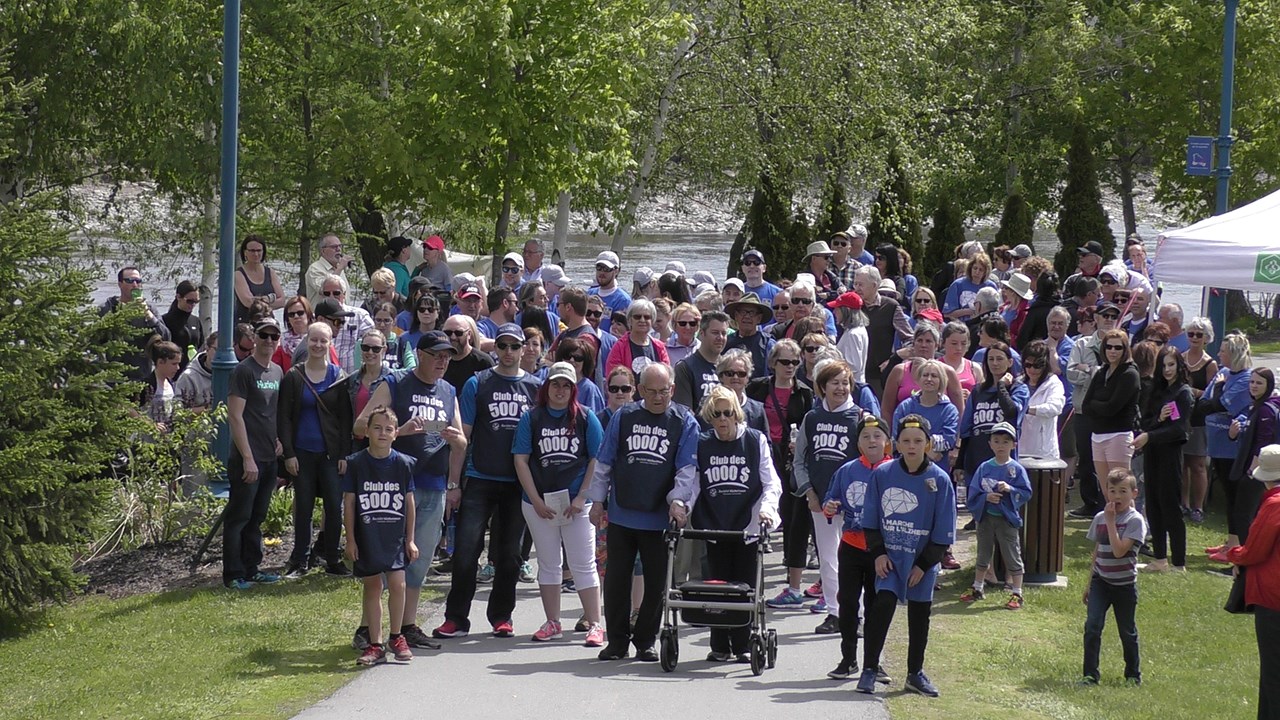 Normand DeLessard présente la 11e Marche pour Alzheimer