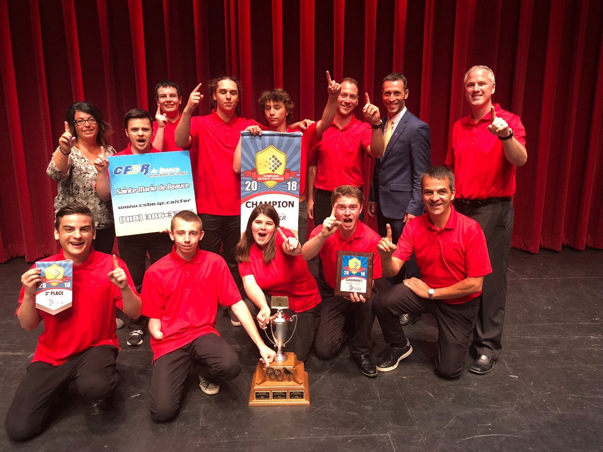 Le CFER de Beauce redevient champion provincial