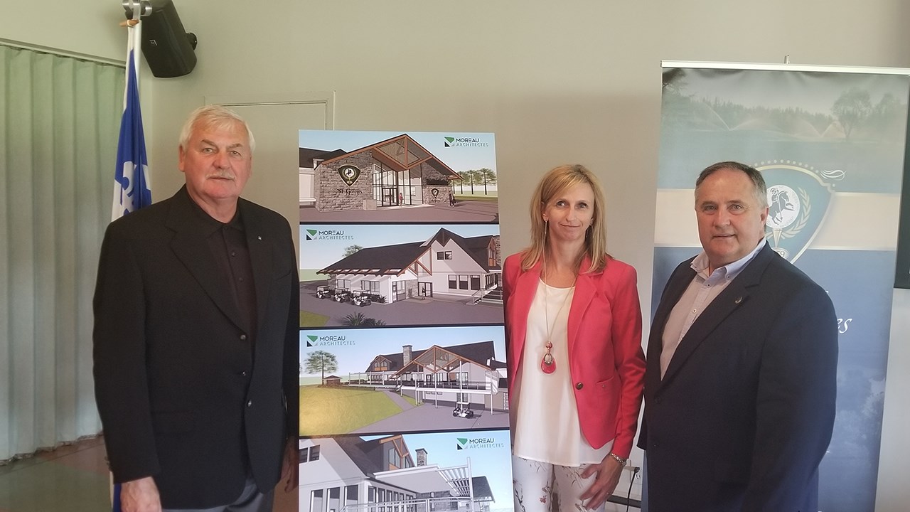 Le Club de golf de St-Georges aura un pavillon à la hauteur de sa renommée
