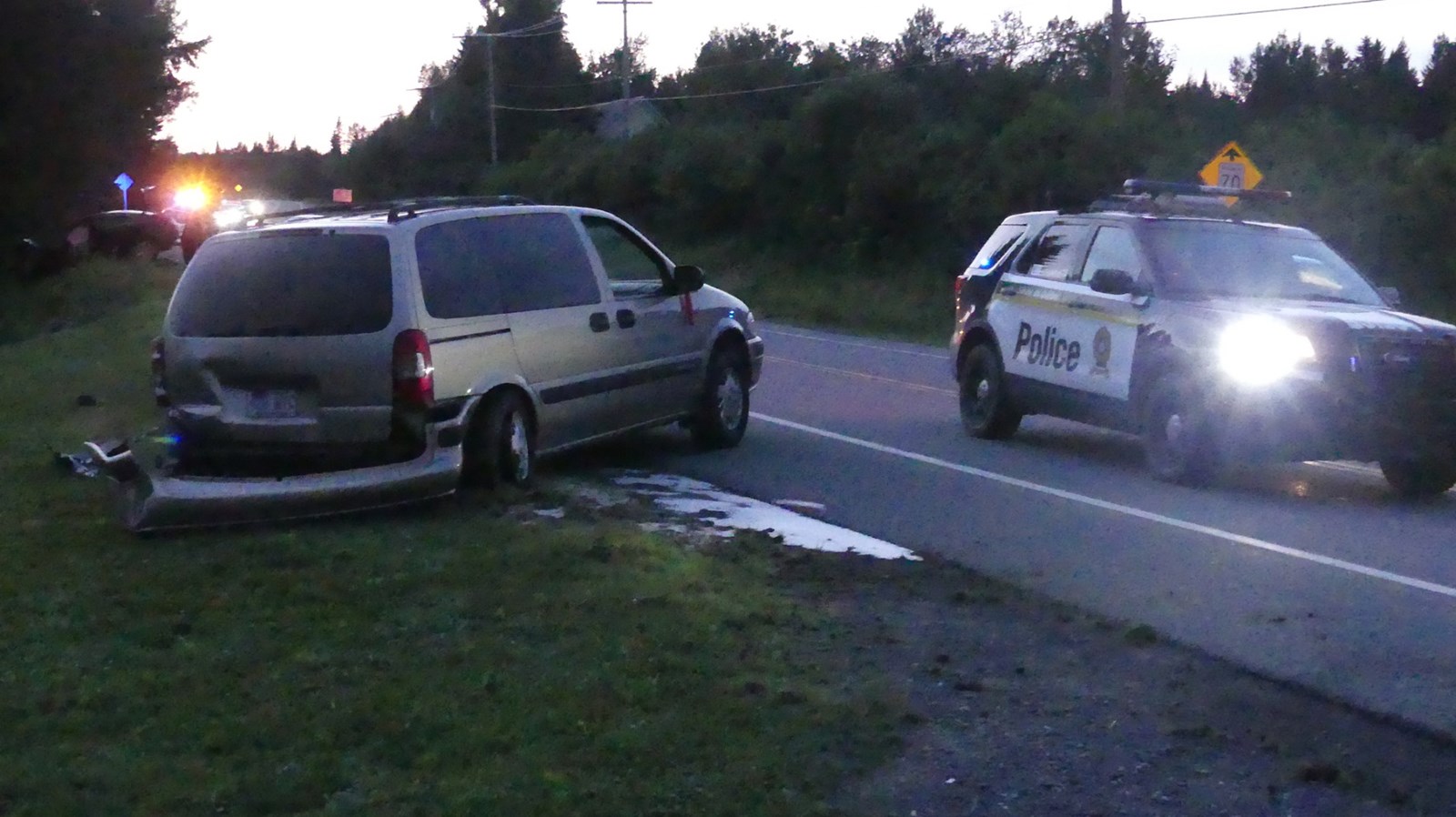 Un septuagénaire victime d'un malaise cause un accident entre St-Côme et St-Georges