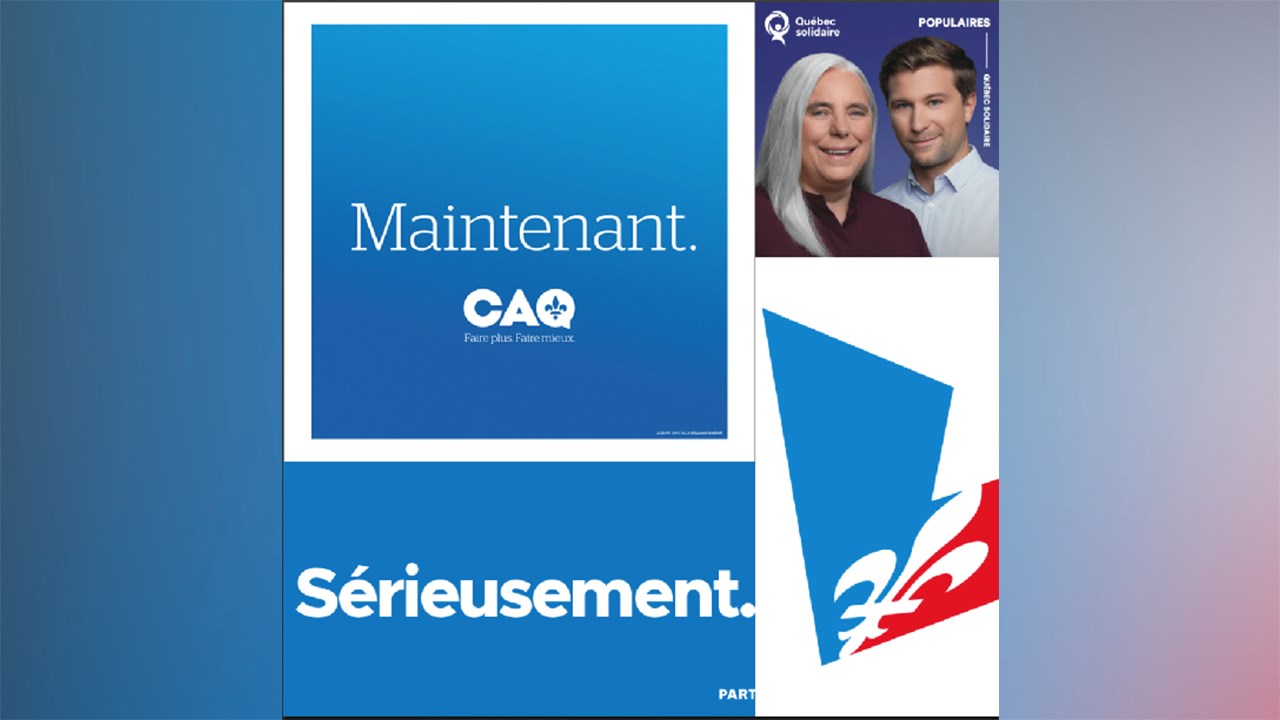 Des slogans de campagne pour la plupart minimalistes