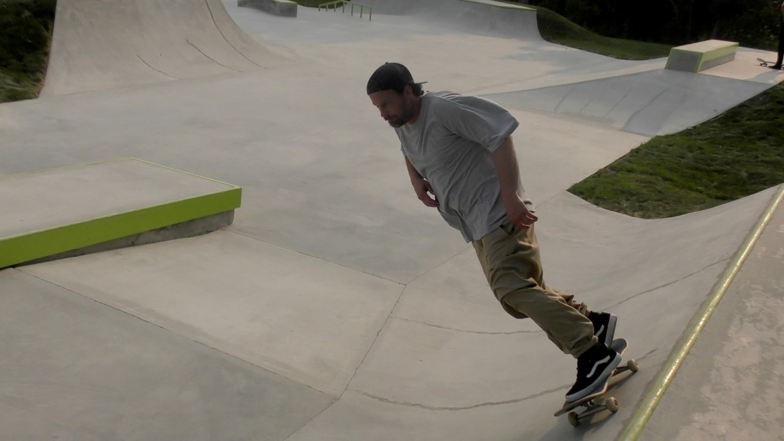 Normand DeLessard présente le nouveau skateparc de St-Georges