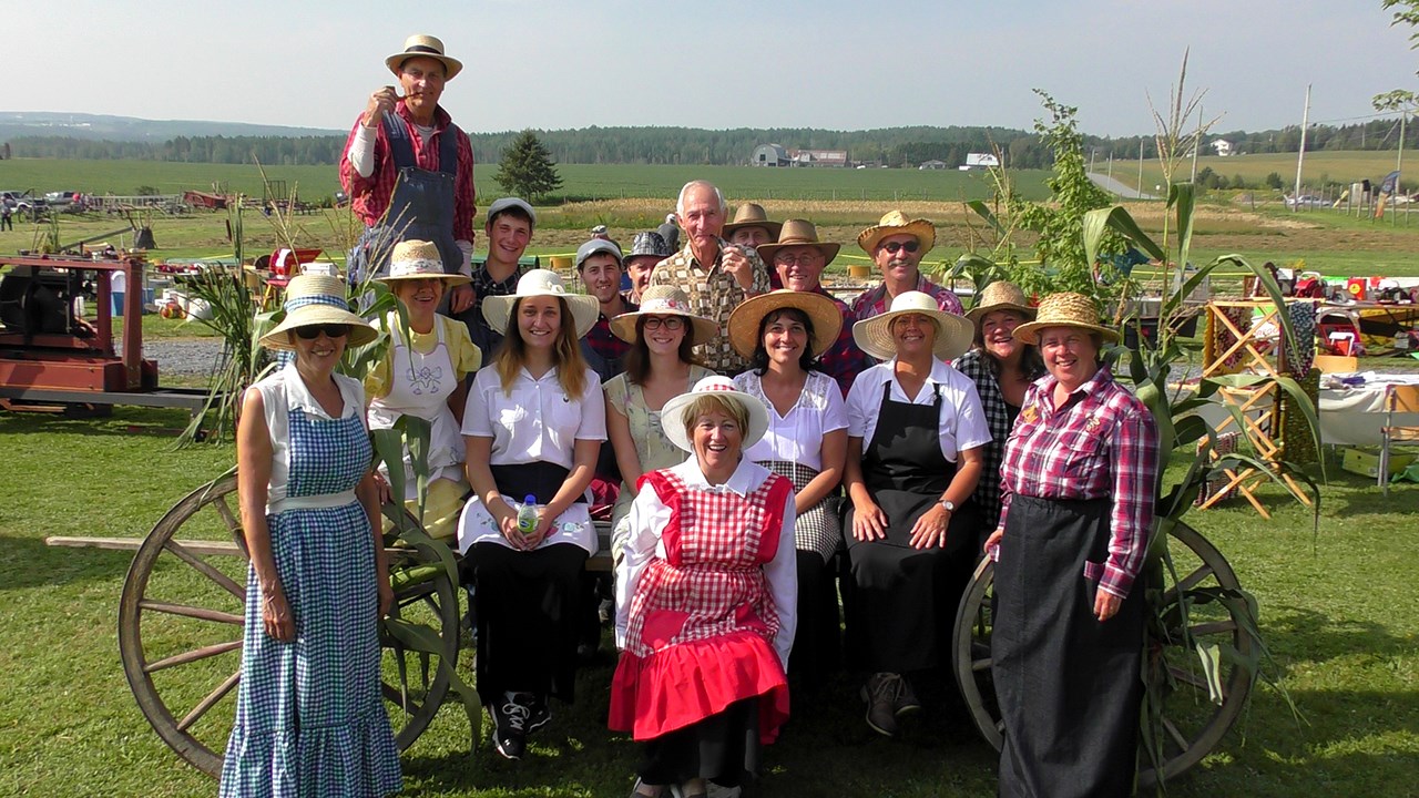 Normand DeLessard présente la journée agricole à St-Benoît