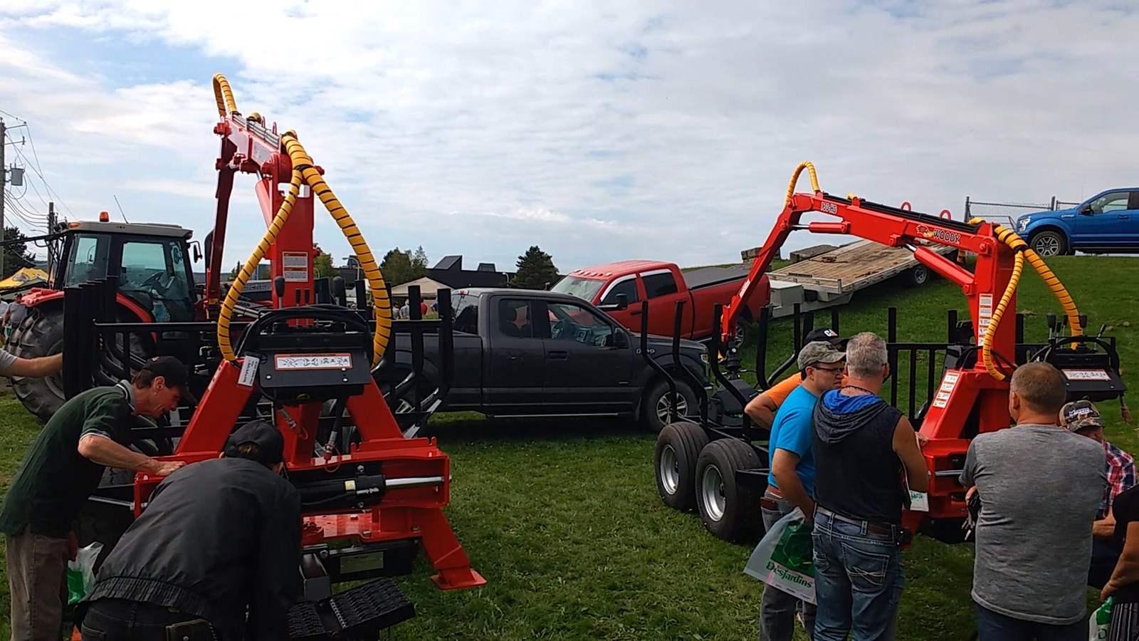 Pascal Goyette présente l'Exposition forestière et acéricole de Beauce