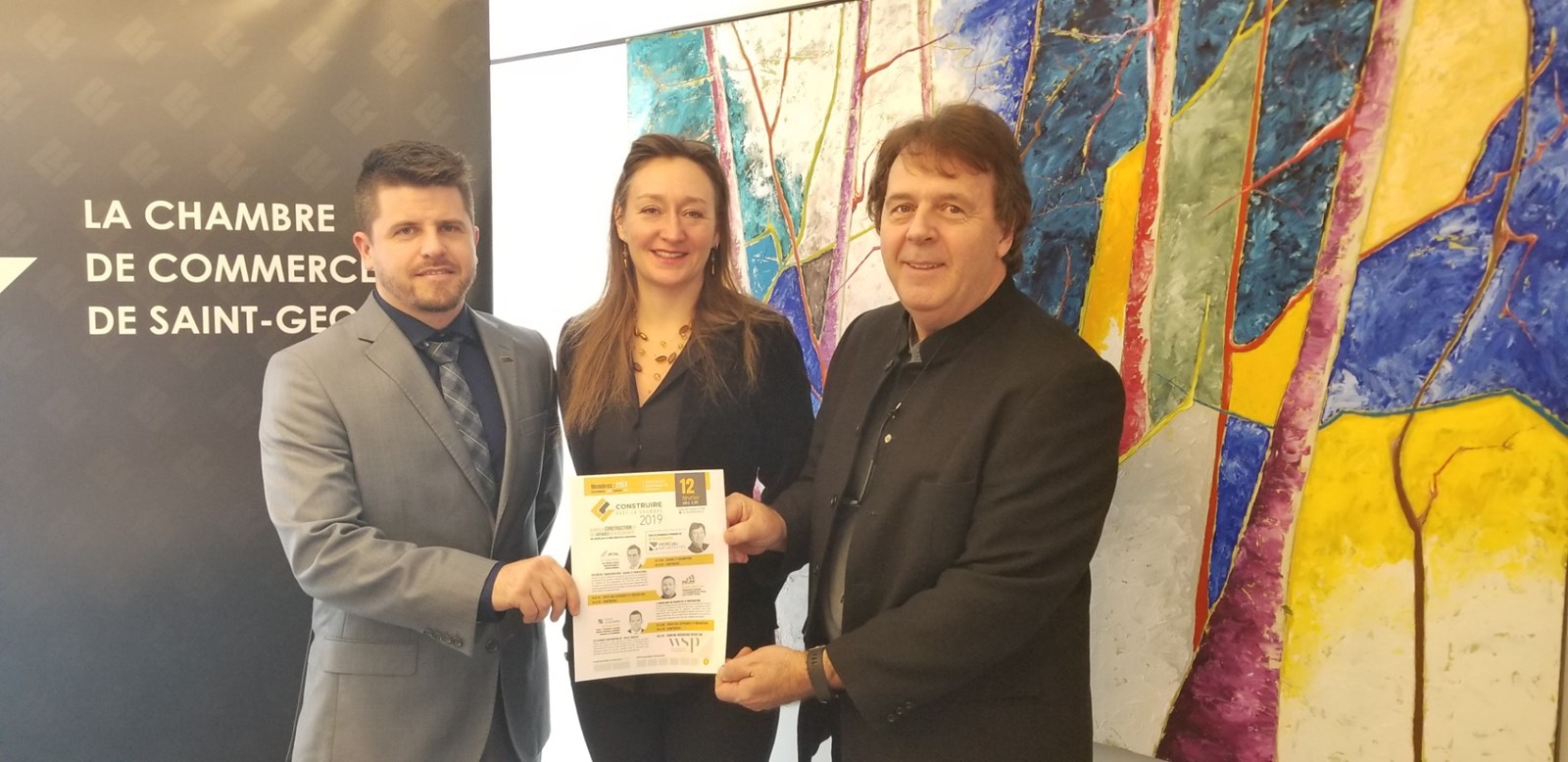 Richard Moreau président d'honneur de Construire avec la Chambre