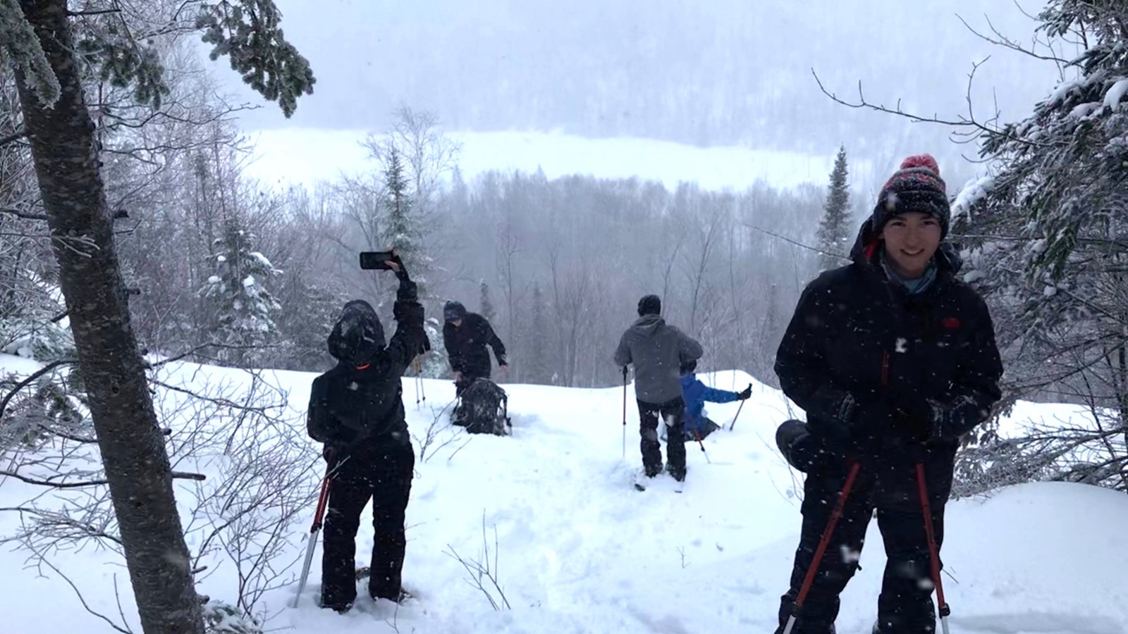 Les cadets en expédition dans la forêt de Ouareau 