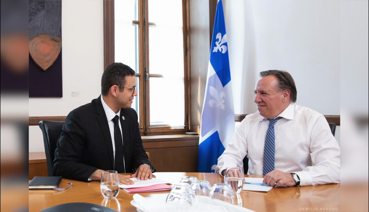 Samuel Poulin satisfait du bilan de sa première année