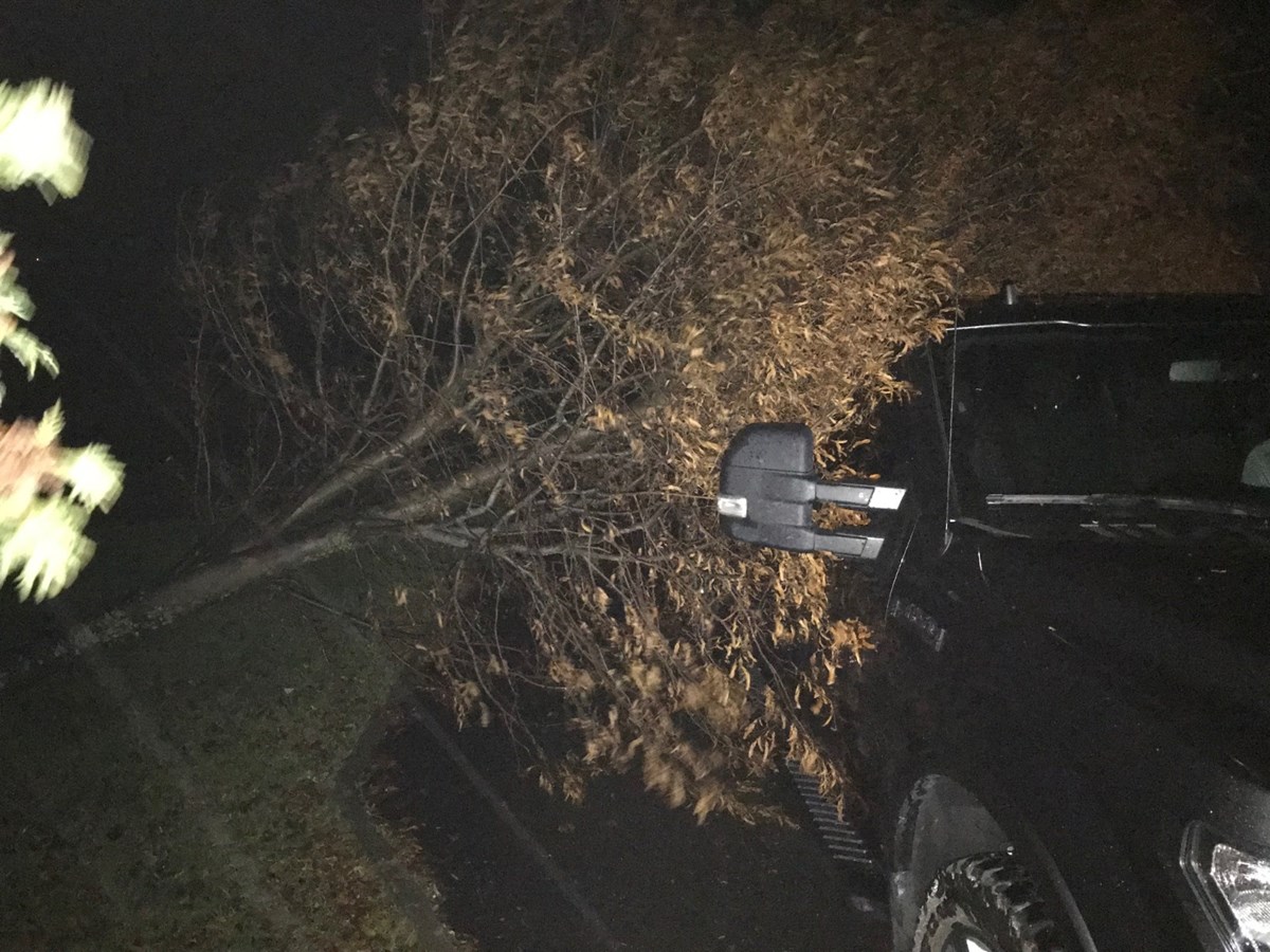 Pannes de courant, glissements terrains en Beauce