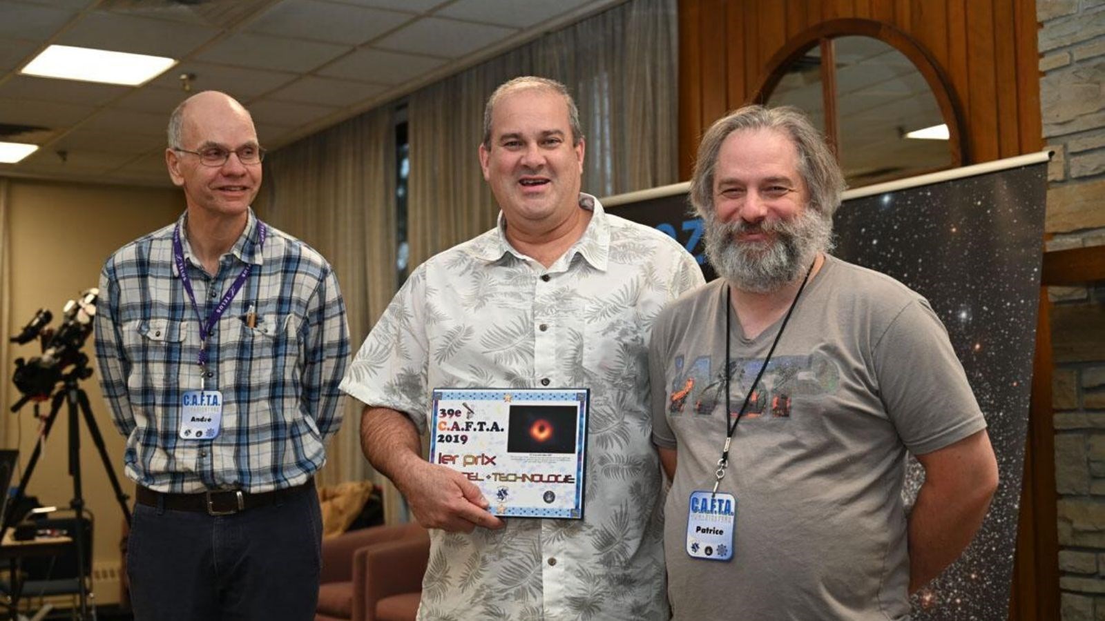 Louis Asselin remporte deux prix lors d'un concours international d'astronomie amateur