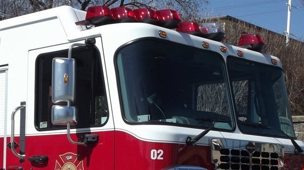 Feu de résidence à Vallée-Jonction