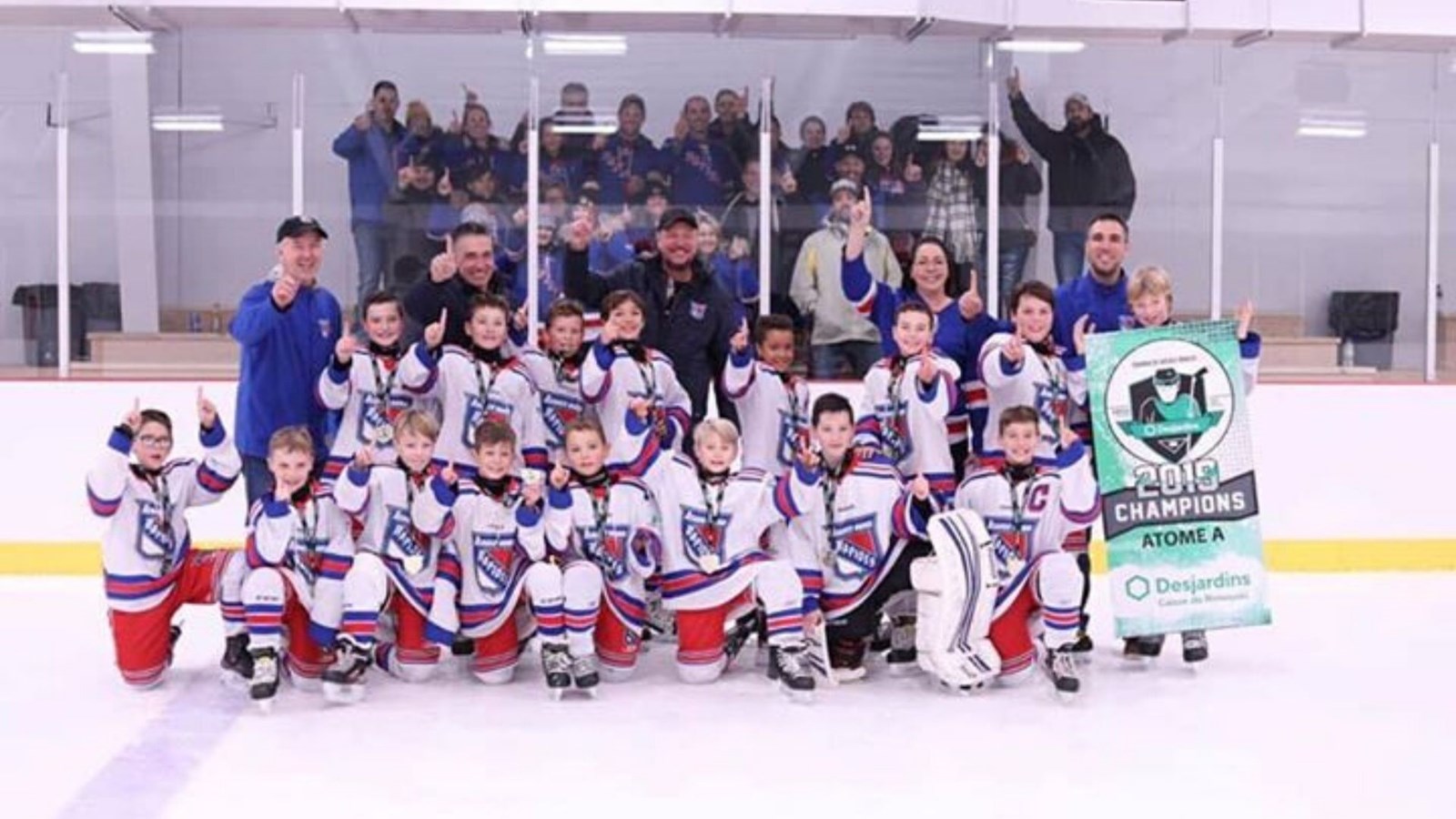 Les Rapides de Beauce-Nord sont les champions Atome A