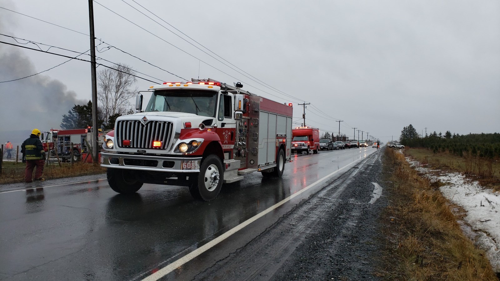 Les activités du Service incendie de Saint-Honoré suspendues