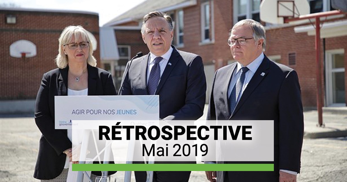 Rétrospective 2019 : les moments marquants de mai