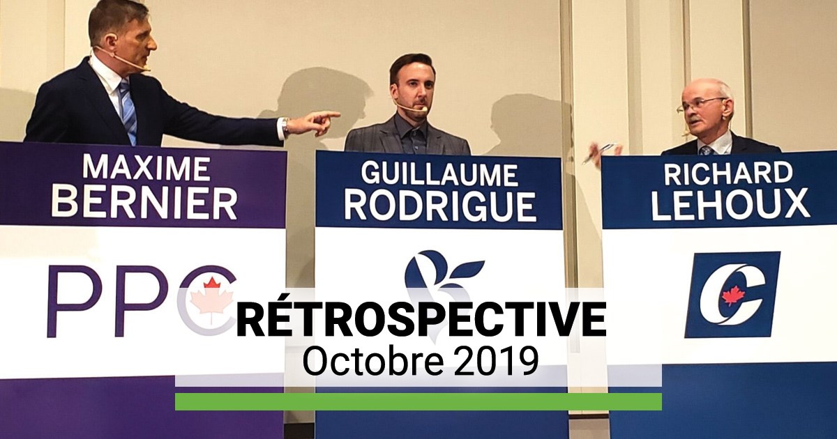 Rétrospective 2019 : les moments marquants d'octobre
