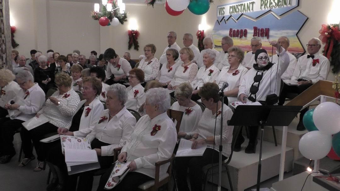 Normand DeLessard présente le concert de Noël du choeur La Joviale