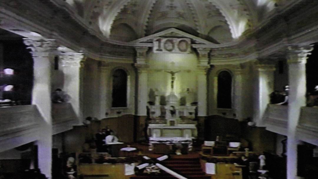 Normand DeLessard présente le Jour du Seigneur à St-Éphrem en 1982