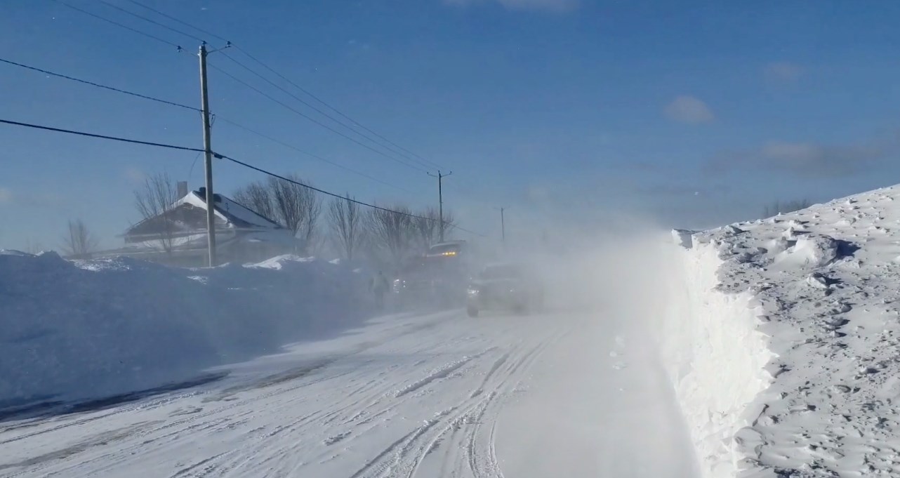 De forts vents soufflent sur la Beauce