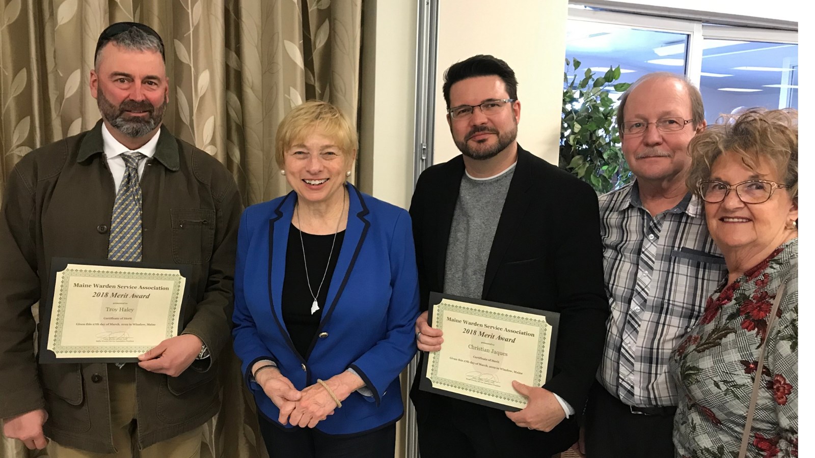 Christian Jacques reconnu par l'état du Maine pour avoir sauvé deux vies