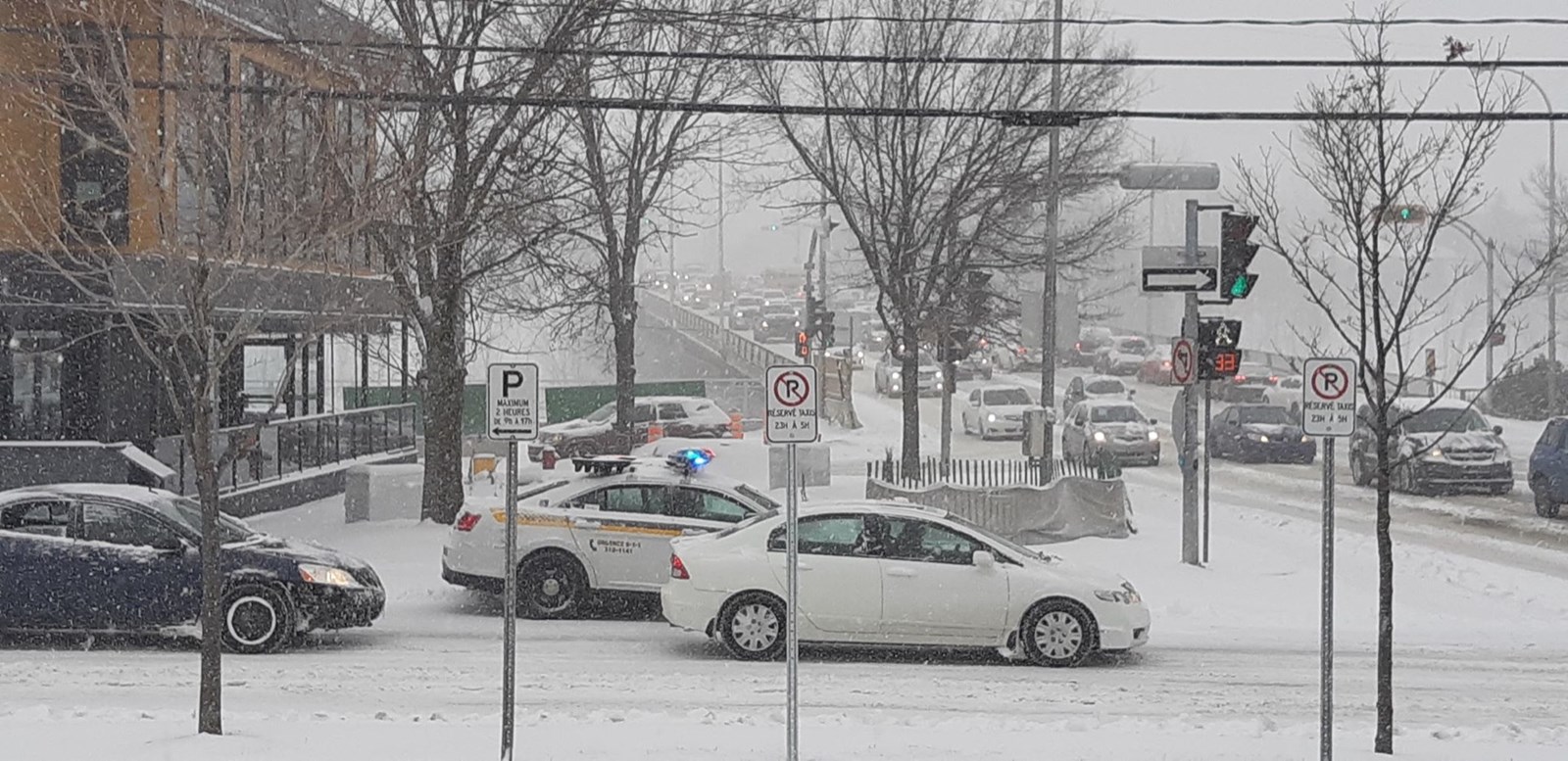Une heure de pointe ardue pour les automobilistes 