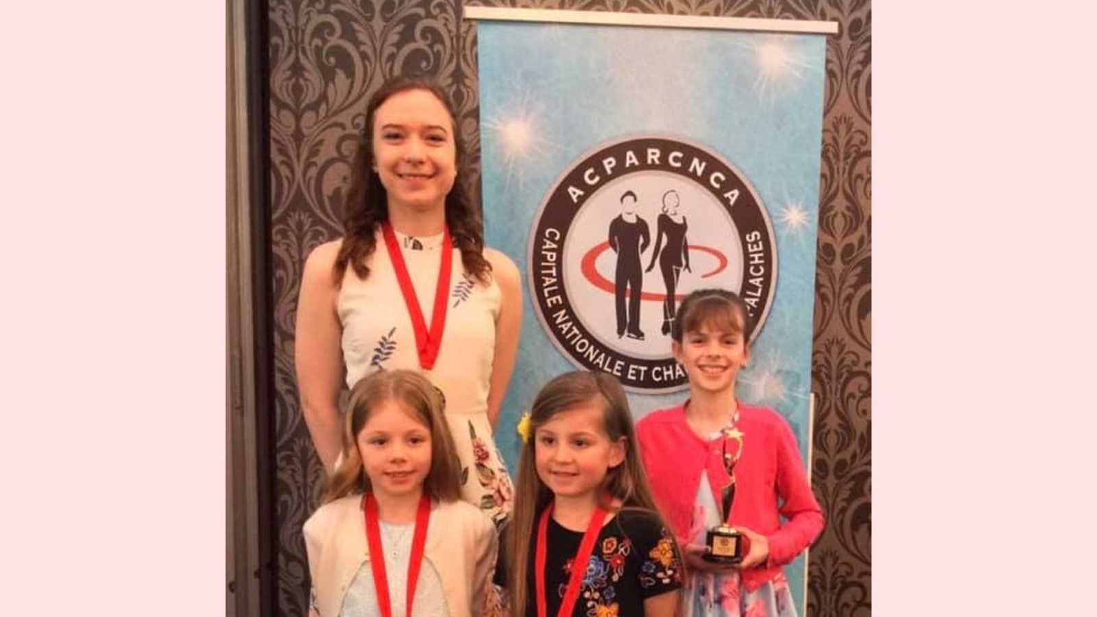 Quatre patineuses du CPA St-Georges honorées pour l'année 2018