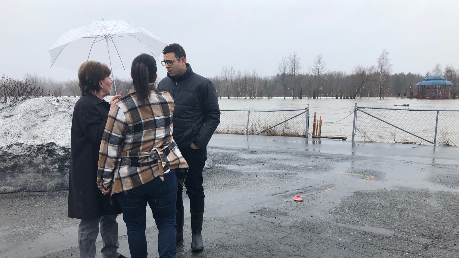 Inondations : « Nous sommes là avant, pendant et après », promet Samuel Poulin