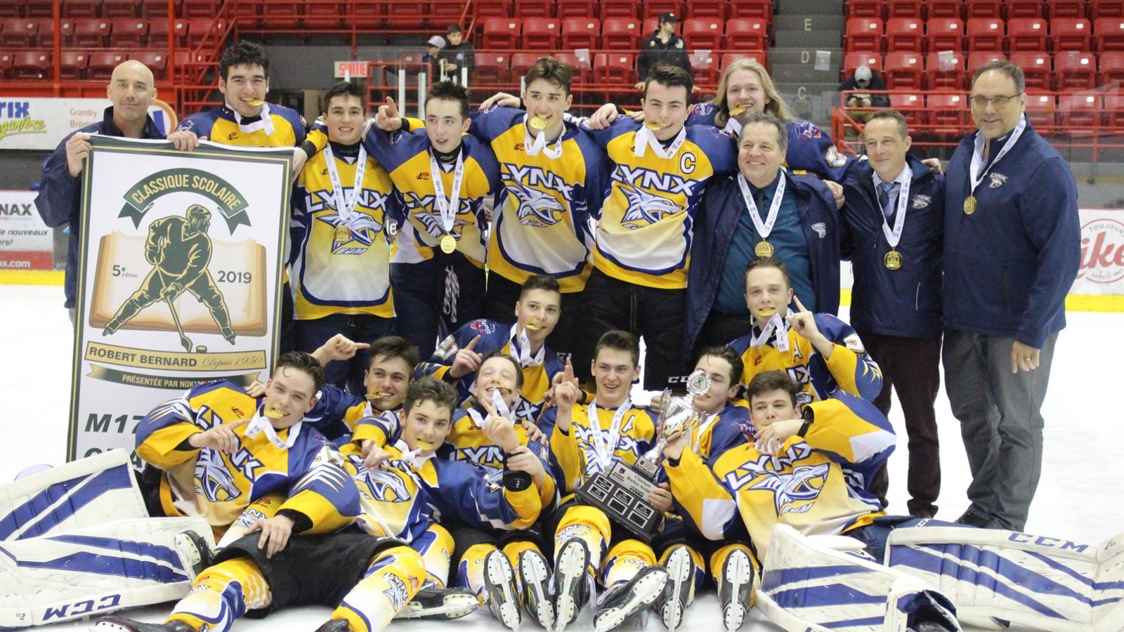 Les Lynx M15 majeur et M17 majeur terminent la saison champions