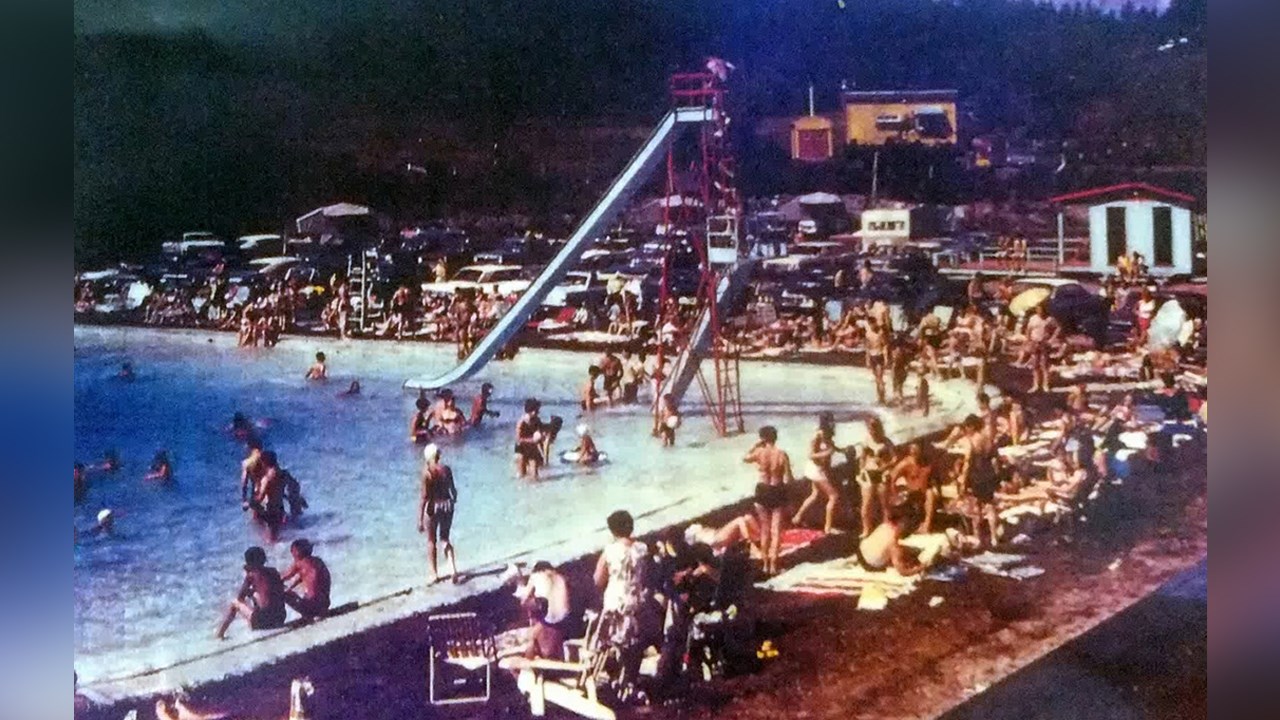 Normand DeLessard présente  des souvenirs du camping de la Calway de St-Joseph de Beauce.