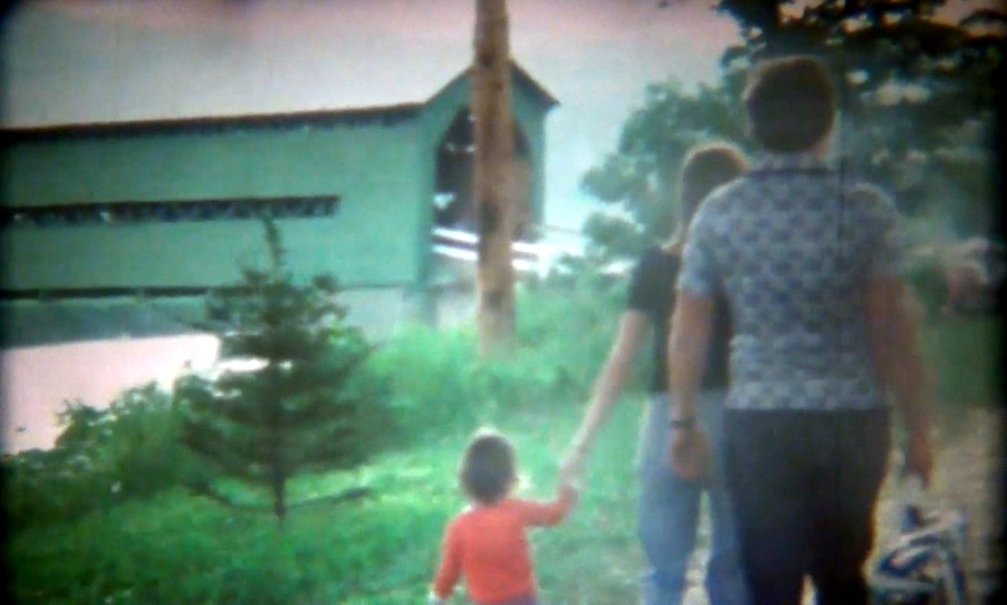 Normand DeLessard présente la Fête au Pont couvert de Notre Dame des Pins en 1974