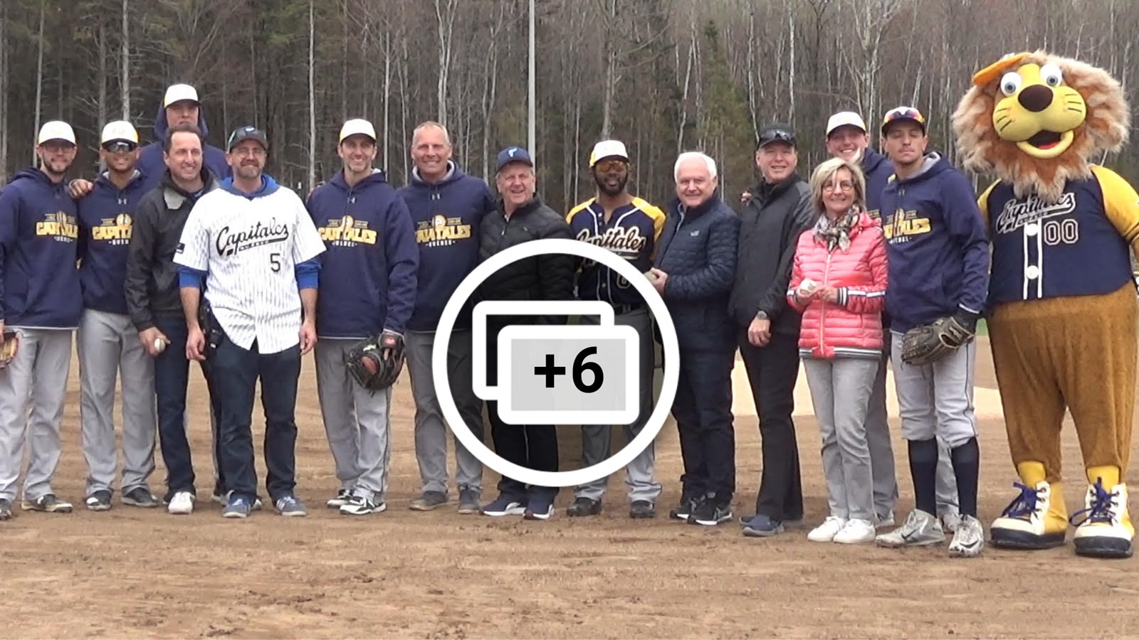 Pascal Goyette présente l'inauguration du Stade Julien-Faucher