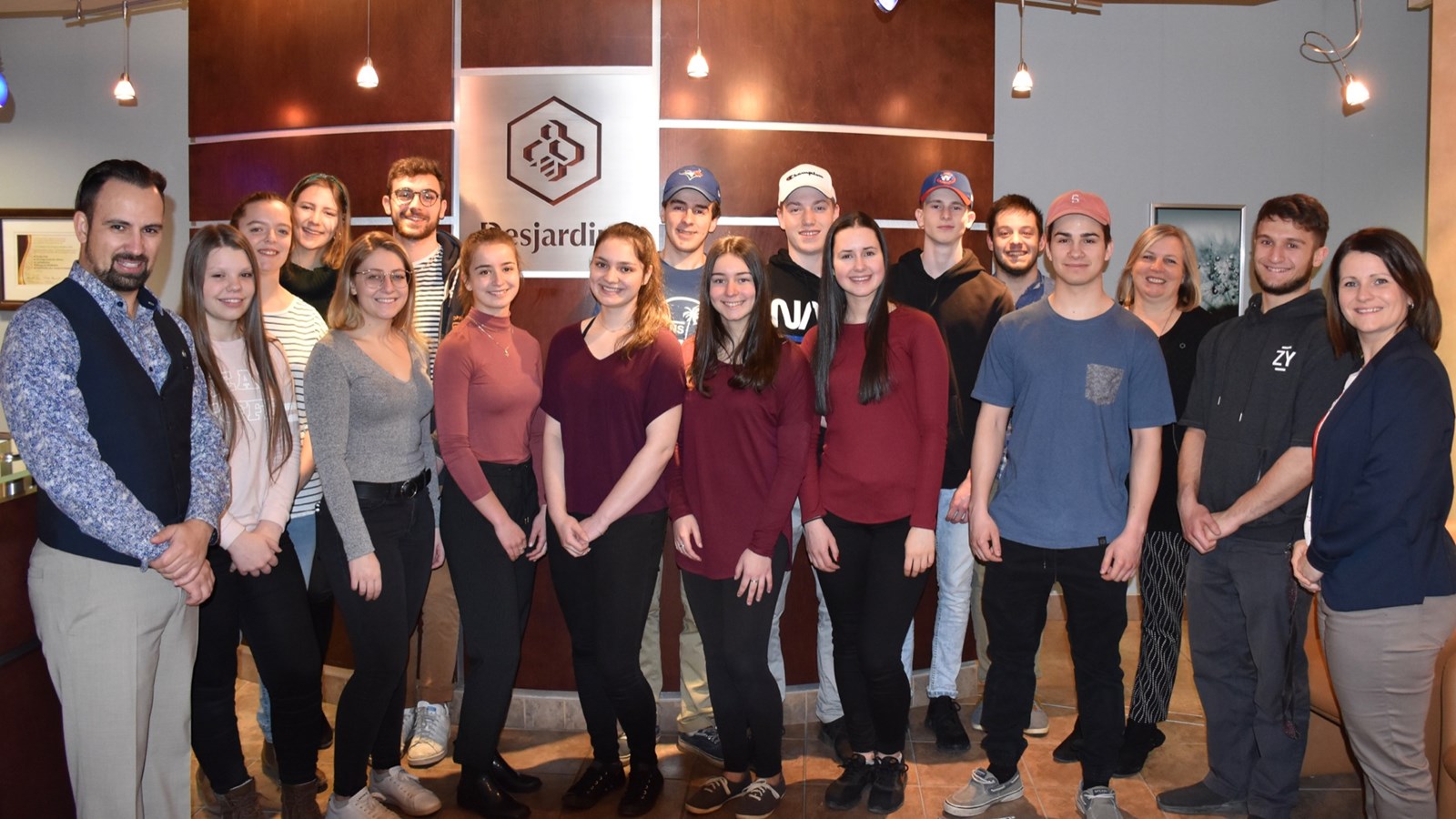 Des étudiants du CBA testent leurs connaissances chez Desjardins Entreprises