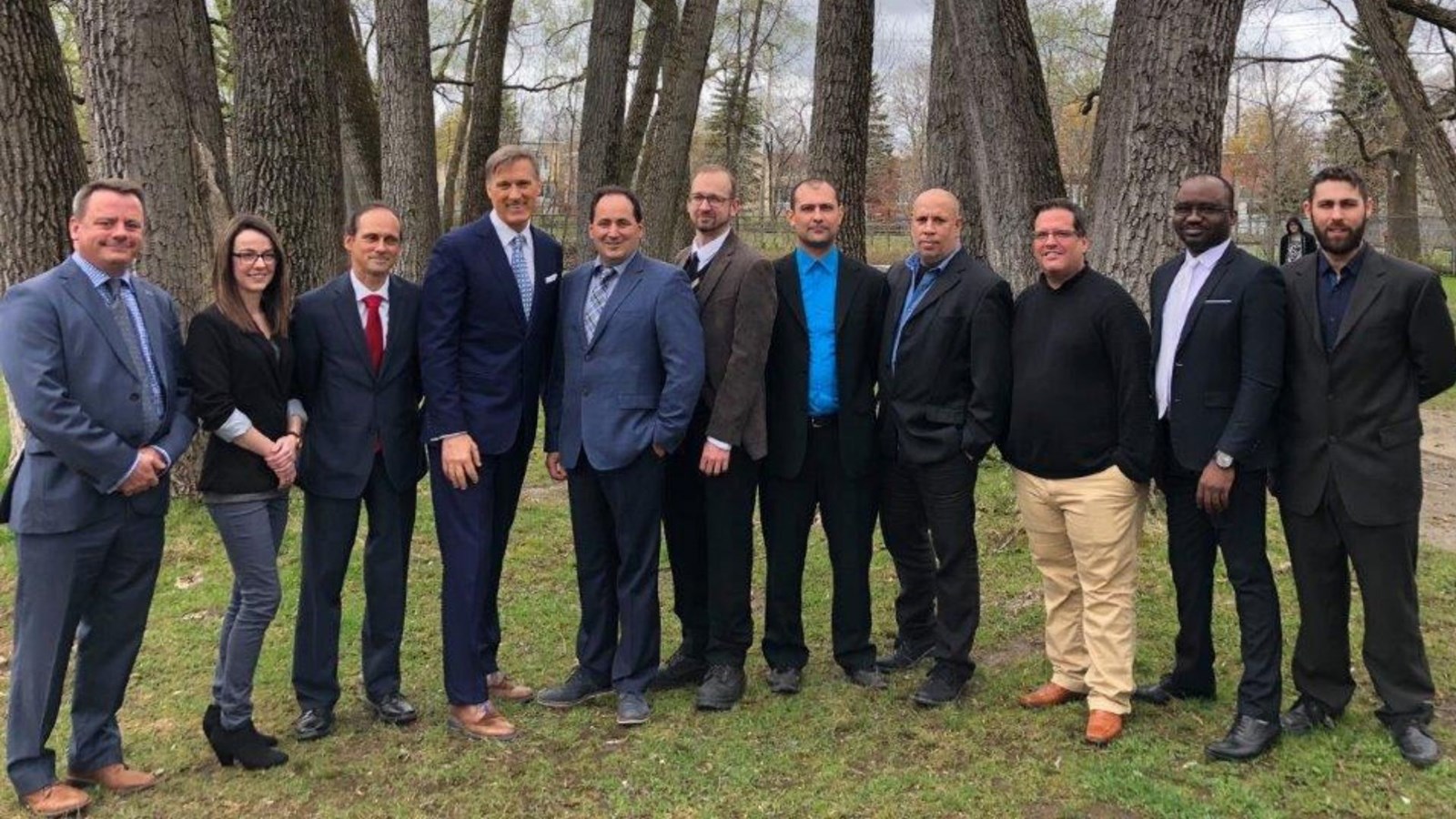 Maxime Bernier annonce ses neuf candidats dans la région de Québec